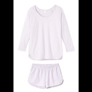 LAKE Lavender Long Short Set